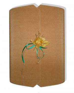 Подарочная коробка "Эдо" с декором.